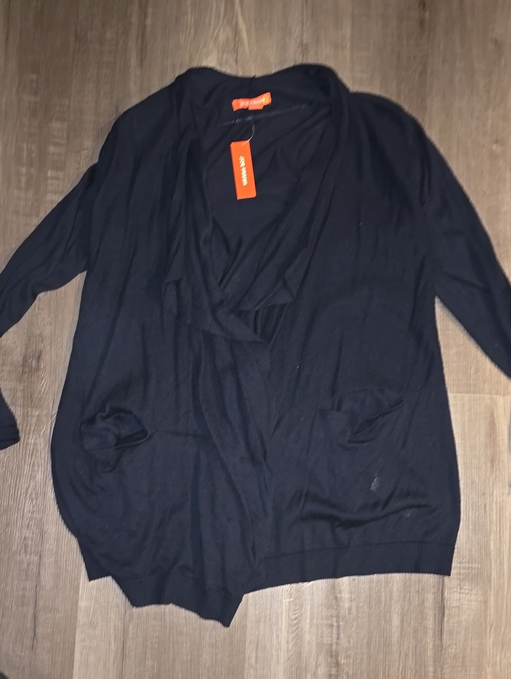 Open-Front Sweater Cardigan